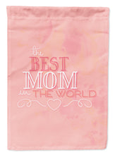 Load image into Gallery viewer, The Best Mom in the World Pink Garden Flag - Outdoor Decorative Yard Flag BB5419GF