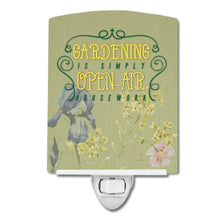 Load image into Gallery viewer, Gardening Open Air Housework Ceramic Night Light BB5431CNL