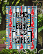 Load image into Gallery viewer, Thanks Super Father Garden Flag - Outdoor Decorative Yard Flag BB5435GF