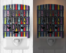 Load image into Gallery viewer, Happy Father's Day Neckties Bright Ceramic Night Light BB5438CNL