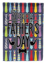 Load image into Gallery viewer, Happy Father's Day Neckties Bright Garden Flag - Outdoor Decorative Yard Flag BB5438GF