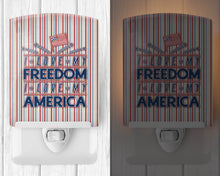 Load image into Gallery viewer, Freedom I Love America Ceramic Night Light BB5444CNL