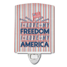 Load image into Gallery viewer, Freedom I Love America Ceramic Night Light BB5444CNL