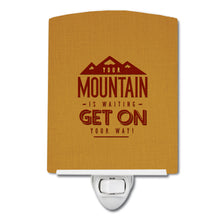 Load image into Gallery viewer, The Mountain is Waiting Ceramic Night Light BB5451CNL