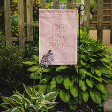 Load image into Gallery viewer, One Plus One Equals Both Garden Flag - Outdoor Decorative Yard Flag BB5461GF