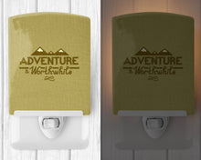 Load image into Gallery viewer, Adventure is Worthwhile Ceramic Night Light BB5467CNL