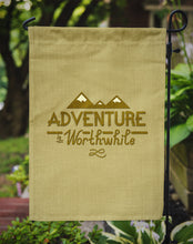 Load image into Gallery viewer, Adventure is Worthwhile Garden Flag - Outdoor Decorative Yard Flag BB5467GF