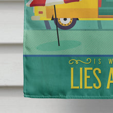 Load image into Gallery viewer, Greatest Adventure Camper Van Flag Canvas House Size BB5477CHF