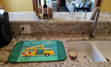 Load image into Gallery viewer, Greatest Adventure Camper Van Dish Drying Mat – Absorbent, Artistic Kitchen Essentials BB5477DDM