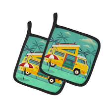Load image into Gallery viewer, Greatest Adventure Camper Van Pot Holders - Set of 2 - Heat-Resistant Kitchen Essentials BB5477PTHD