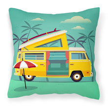Load image into Gallery viewer, Greatest Adventure Camper Van Fabric Decorative Pillow BB5477PW1818