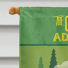 Load image into Gallery viewer, Greatest Adventure Retro Camper Flag Canvas House Size BB5478CHF