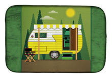 Load image into Gallery viewer, Greatest Adventure Retro Camper Dish Drying Mat – Absorbent, Artistic Kitchen Essentials BB5478DDM