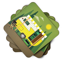Load image into Gallery viewer, Greatest Adventure Retro Camper Foam Coaster  BB5478FC