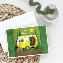 Load image into Gallery viewer, Greatest Adventure Retro Camper Greeting Cards -  Blank Note Cards – 8-Pack of Artist-Designed Cards with Envelopes