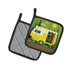 Load image into Gallery viewer, Greatest Adventure Retro Camper Pot Holders - Set of 2 - Heat-Resistant Kitchen Essentials BB5478PTHD