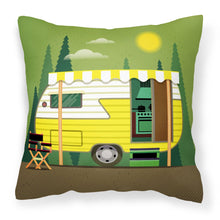 Load image into Gallery viewer, Greatest Adventure Retro Camper Fabric Decorative Pillow BB5478PW1818