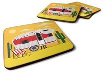 Load image into Gallery viewer, Greatest Adventure Retro Camper Desert Foam Coaster  BB5479FC