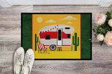 Load image into Gallery viewer, Greatest Adventure Retro Camper Desert Doormat - 18x27 Decorative Floor Mat – Indoor/Outdoor Rug with Artistic Flair BB5479MAT