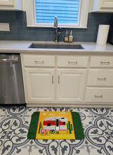 Load image into Gallery viewer, Greatest Adventure Retro Camper Desert Machine Washable Memory Foam Mat BB5479RUG