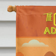 Load image into Gallery viewer, Greatest Adventure New Camper Flag Canvas House Size BB5480CHF