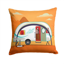 Load image into Gallery viewer, Greatest Adventure New Camper Throw Pillow - 14x14 Decorative Pillow – Art for Your Home &amp; Patio BB5480PW1414