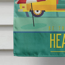 Load image into Gallery viewer, Be in the Woods Camper Van Flag Canvas House Size BB5481CHF