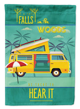 Load image into Gallery viewer, Be in the Woods Camper Van Garden Flag - Outdoor Decorative Yard Flag BB5481GF