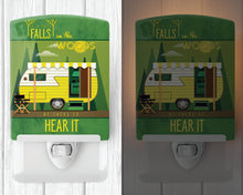 Load image into Gallery viewer, Be in the Woods Retro Camper Ceramic Night Light BB5482CNL