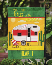 Load image into Gallery viewer, Be in the Woods Retro Camper Desert Garden Flag - Outdoor Decorative Yard Flag BB5483GF