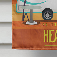 Load image into Gallery viewer, Be in the Woods New Camper Flag Canvas House Size BB5484CHF