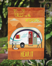 Load image into Gallery viewer, Be in the Woods New Camper Garden Flag - Outdoor Decorative Yard Flag BB5484GF