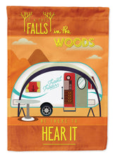 Load image into Gallery viewer, Be in the Woods New Camper Garden Flag - Outdoor Decorative Yard Flag BB5484GF