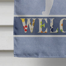 Load image into Gallery viewer, English Setter Welcome Flag Canvas House Size BB5485CHF