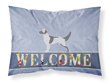 Load image into Gallery viewer, English Setter Welcome Fabric Standard Pillowcase – Artistic Decorative Front, White Back BB5485PILLOWCASE