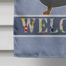 Load image into Gallery viewer, Dachshund Welcome Flag Canvas House Size BB5486CHF