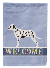 Load image into Gallery viewer, Dalmatian Welcome Garden Flag - Outdoor Decorative Yard Flag BB5487GF