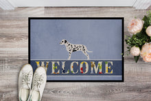 Load image into Gallery viewer, Dalmatian Welcome Doormat - 18x27 Decorative Floor Mat – Indoor/Outdoor Rug with Artistic Flair BB5487MAT
