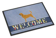 Load image into Gallery viewer, Bloodhound Welcome Doormat - 18x27 Decorative Floor Mat – Indoor/Outdoor Rug with Artistic Flair BB5488MAT