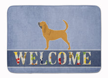 Load image into Gallery viewer, Bloodhound Welcome Machine Washable Memory Foam Mat BB5488RUG