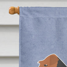 Load image into Gallery viewer, Welsh Terrier Welcome Flag Canvas House Size BB5489CHF