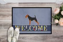 Load image into Gallery viewer, Welsh Terrier Welcome Doormat - 24x36 Decorative Floor Mat – Indoor/Outdoor Rug with Artistic Flair BB5489JMAT