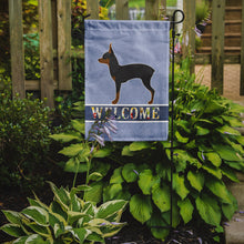 Load image into Gallery viewer, Toy Fox Terrier Welcome Garden Flag - Outdoor Decorative Yard Flag BB5491GF