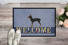 Load image into Gallery viewer, Toy Fox Terrier Welcome Doormat - 18x27 Decorative Floor Mat – Indoor/Outdoor Rug with Artistic Flair BB5491MAT