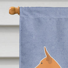 Load image into Gallery viewer, Pharaoh Hound Welcome Flag Canvas House Size BB5492CHF