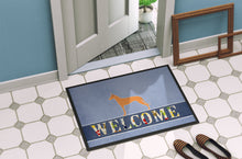 Load image into Gallery viewer, Pharaoh Hound Welcome Doormat - 24x36 Decorative Floor Mat – Indoor/Outdoor Rug with Artistic Flair BB5492JMAT