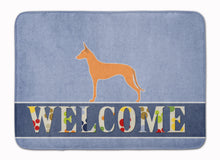Load image into Gallery viewer, Pharaoh Hound Welcome Machine Washable Memory Foam Mat BB5492RUG