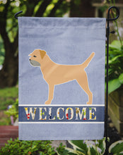 Load image into Gallery viewer, Border Terrier Welcome Garden Flag - Outdoor Decorative Yard Flag BB5493GF