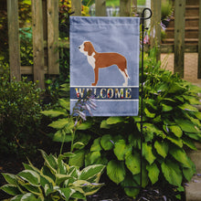 Load image into Gallery viewer, Spanish Hound Welcome Garden Flag - Outdoor Decorative Yard Flag BB5495GF