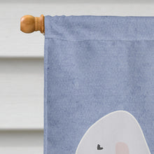 Load image into Gallery viewer, Bedlington Terrier Welcome Flag Canvas House Size BB5498CHF